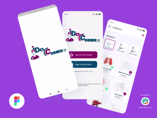 E-learning quiz / Mobile App Design
