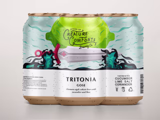 Creature Comforts Beer Label Redesign :: Behance