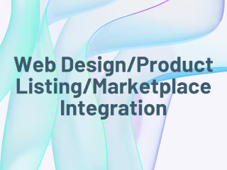 Web Designer/ Product Listing/Marketplace Integration