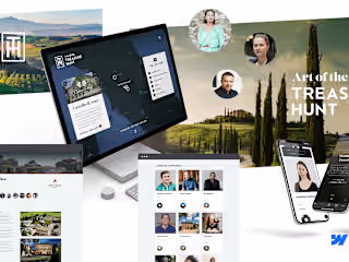 Creation of an Interactive Showcase for an Art Event