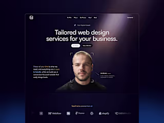 Framer Landing Page Design and Development for Bruno