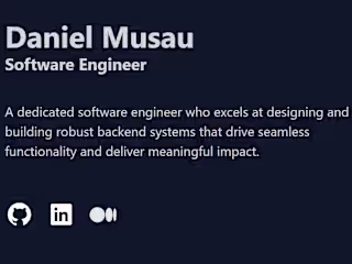 Portfolio website