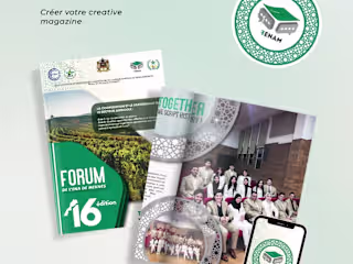 Magazine & File Layout Design for Professional Presentations