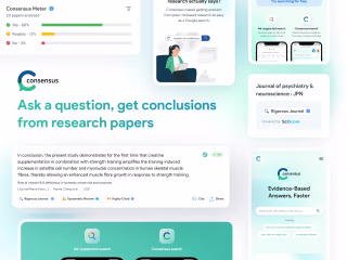 Consensus - AI research tool