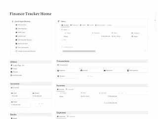 Custom Build - Finance Tracker