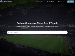 SeatSeekr - Discover Cheap Tickets