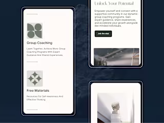 Business Coaching Website 