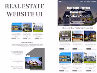 REAL ESTATE WEBSITE UI