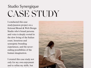 Studio Synergique Brand Voice + Messaging Strategy