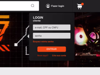 #dailyui - login modal for e-commerce