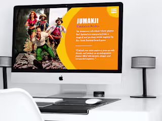 Jumanji: Uncharted Realms Theme UI Design :: Behance