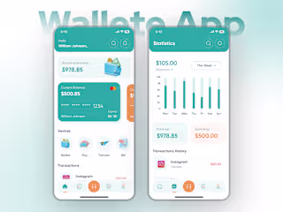 Wallet App Design
