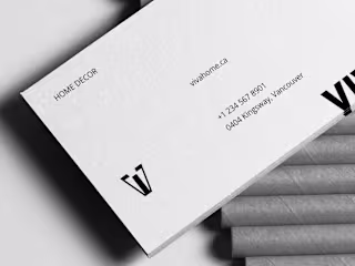 Comprehensive Branding and Visual Identity for Home Decor Firm