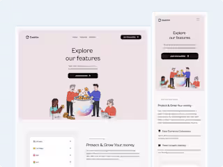 Cashin Website Design