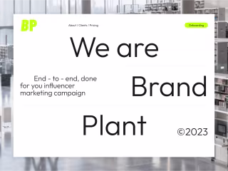 Brand Plant