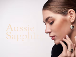 AussieSapphires - Jewelry Branding, Visual Identity