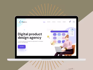 Design an agency website  