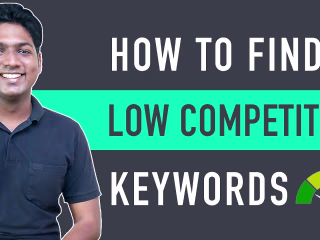 How to Find Low Competition Keywords with High Traffic - YouTube