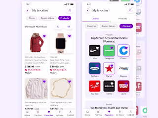 Personalization on eComm app