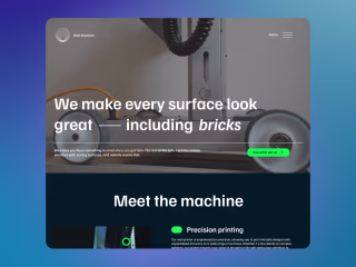 Wall Solutions web design