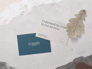 Roam Retreats Branding