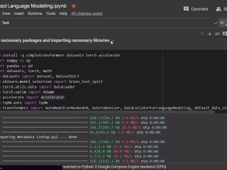Masked Language Modeling In Python | NLP Projects