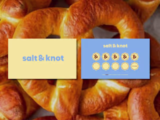 Salt & Knot: Brand Identity and Packaging Design—Pretzel Shop 