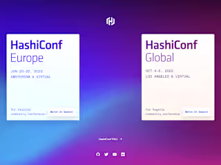 Hashiconf for Hashicorp (Frontend Developer)