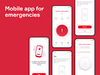 iOS/Android mobile emergency application