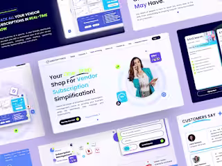 Subscriptionist - Website UI/UX Design
