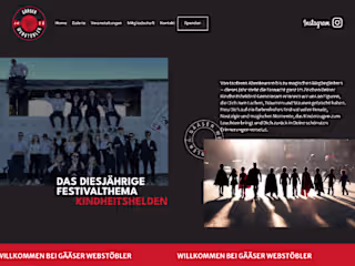 Carnival Club Design and Development | Wordpress + Elementor