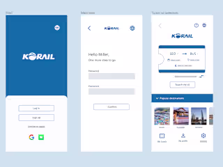 Korail Re-disign for foreigners users 