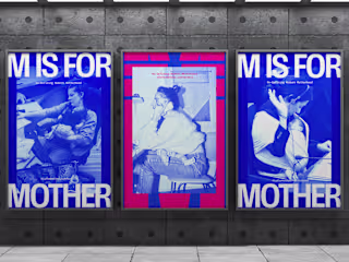 'M is for Mother' Conference Brand Identity