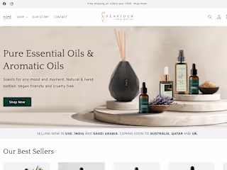 Flaviour - Essential oils brand from India