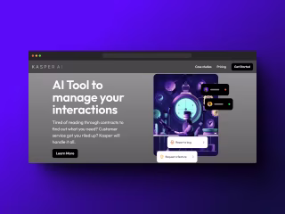 Kasper AI Website