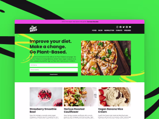 Brand Design and Web Development for a Nutrition Blog