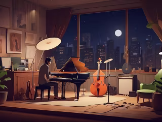 Random inspiration turned into a live recording: A Jazz Night.