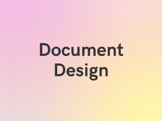 Design for business documents