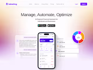 Telneting website (Figma design)