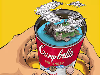 Island in Campbell Soup