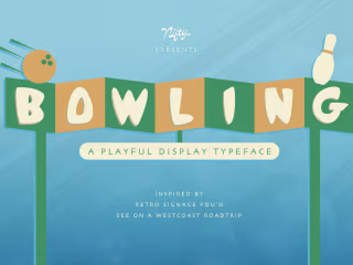 Bowling Font