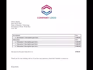 Excel VBA Automated Invoice Generator