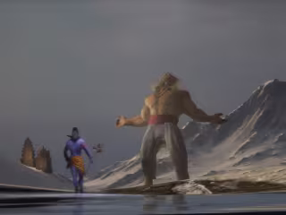 Boss FIght - Lord Shiva Confronts Narshimha 