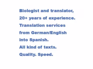 Spanish Translations