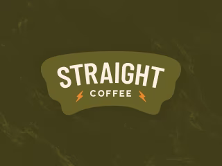 Brand identity redesign for Straight Coffee