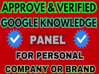 I will build perfect google knowledge panel personal, brand