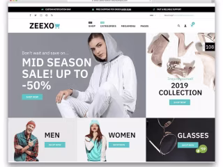website design for an eccom brand