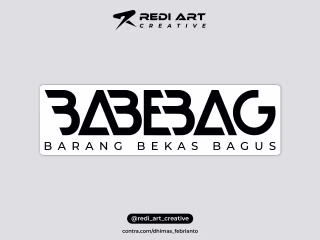 Design LogoBABEBAG Barang Bekas Bagus