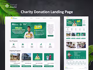 Revamp Charity Donation Landing Page