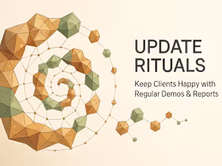 Update Rituals: Keep Clients Happy with Regular Demos & Reports